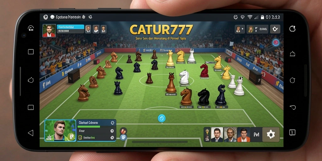 Tampilan gameplay menarik dari CATUR777 yang penuh strategi.