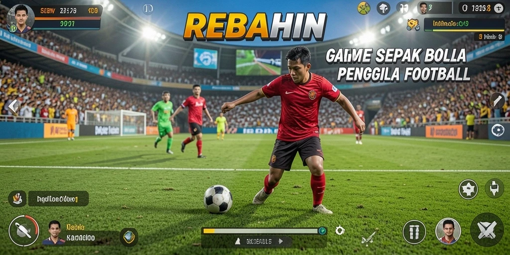 Tampilan gameplay REBAHIN yang mendebarkan dan menegangkan.