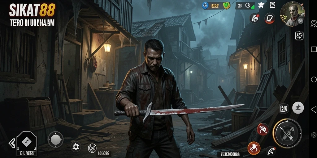 Gameplay Horror yang mencekam dan menegangkan di SIKAT88.